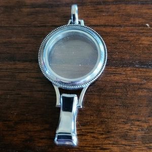 Origami Owl Lanyard Silver Locket